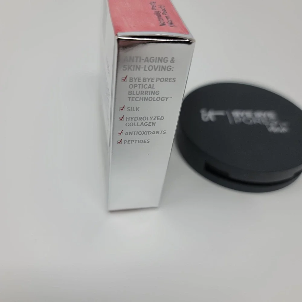 IT Cosmetics Bye Bye Pores Airbrush Blush 0.192 oz Naturally Pretty Warm Peach‎
